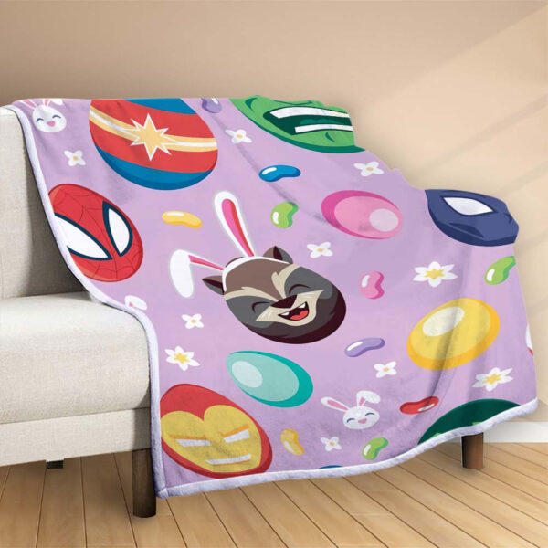 Plaid Marvel Avengers 1009 Couverture Polaire Plaid Canapé – Image 2