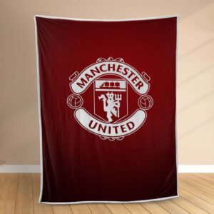 Plaid Manchester United MU FC 17 Couverture Polaire Plaid Canapé