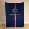 Plaid PSG FC Paris Saint Germain Football Club 6 Couverture Polaire Plaid Canapé