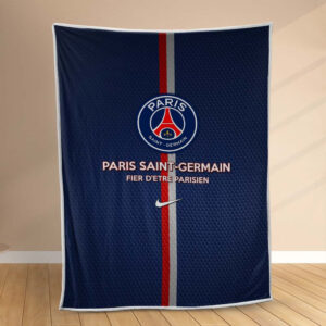 Plaid PSG FC Paris Saint Germain Football Club 6 Couverture Polaire Plaid Canapé