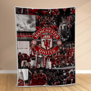 Plaid MU FC 2 manchester united Couverture Polaire Plaid Canapé
