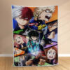 Plaid My Hero Academia 1001 Couverture Polaire Plaid Canapé
