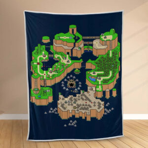 Plaid Carte Pokémon Couverture Polaire Plaid Canapé