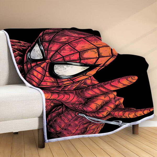 Plaid Spiderman Avengers Marvel 1010 Couverture Polaire Plaid Canapé – Image 2