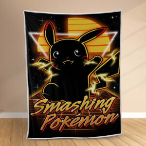 Plaid Pokémon fracassant Couverture Polaire Plaid Canapé