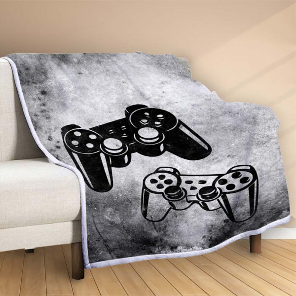 Plaid PlayStation Control 1003 Couverture Polaire Plaid Canapé – Image 2