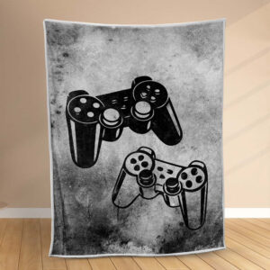 Plaid PlayStation Control 1003 Couverture Polaire Plaid Canapé