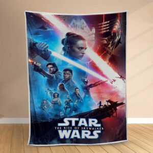 Plaid Star Wars L'Ascension De Skywalker Couverture Polaire Plaid Canapé