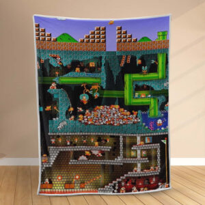 Plaid Super Mario SM01 Couverture Polaire Plaid Canapé