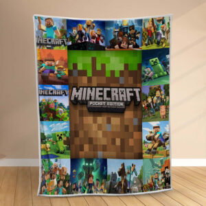 Plaid Idées de décoration Minecraft Couverture Polaire Plaid Canapé