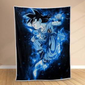 Plaid Son Goku Dragon Ball Z 1009 Couverture Polaire Plaid Canapé