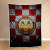 Plaid Stade de Reims 6 Couverture Polaire Plaid Canapé
