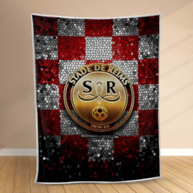 Plaid Stade de Reims 6 Couverture Polaire Plaid Canapé