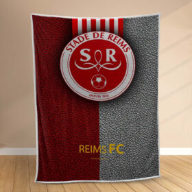 Plaid Stade de Reims 5 Couverture Polaire Plaid Canapé