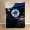 Plaid Rangers Football Club 2 Couverture Polaire Plaid Canapé