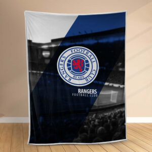 Plaid Rangers Football Club 2 Couverture Polaire Plaid Canapé