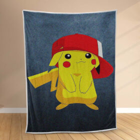 Plaid Pikachu si mignon Couverture Polaire Plaid Canapé