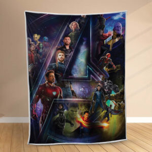 Plaid Marvel Avengers 1008 Couverture Polaire Plaid Canapé