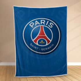 Plaid PSG FC Paris Saint Germain Football Club 4 Couverture Polaire Plaid Canapé