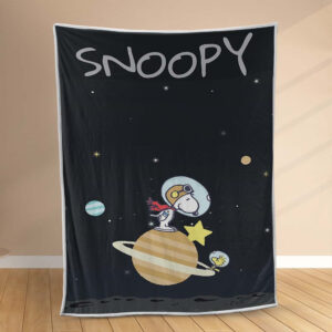 Plaid Snoopy dans la galaxie Couverture Polaire Plaid Canapé