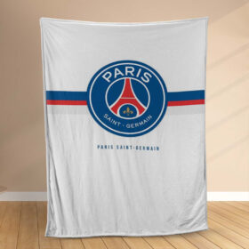 Plaid PSG FC Paris Saint Germain Football Club 13 Couverture Polaire Plaid Canapé