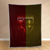 Plaid RC Lens 3 Couverture Polaire Plaid Canapé