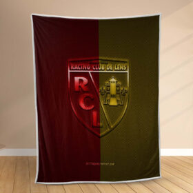 Plaid RC Lens 3 Couverture Polaire Plaid Canapé