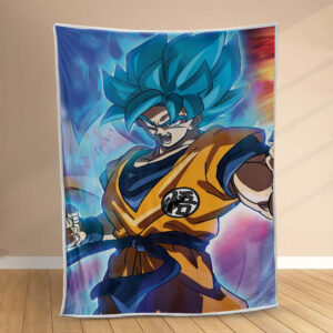 Plaid Son Goku Dragon Ball Z 1001 Couverture Polaire Plaid Canapé