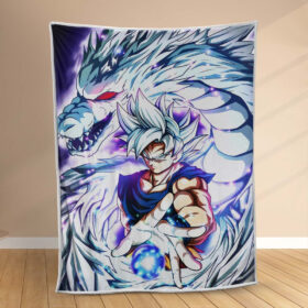 Plaid Son Goku Dragon Ball 1019 Couverture Polaire Plaid Canapé