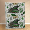 Plaid Serpentard Harry Potter 3 Couverture Polaire Plaid Canapé