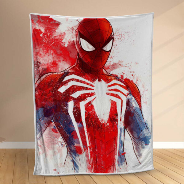 Plaid Spiderman Avengers Marvel 1003 Couverture Polaire Plaid Canapé