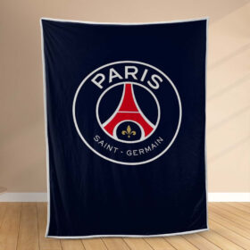 Plaid PSG FC Paris Saint Germain Football Club 2 Couverture Polaire Plaid Canapé