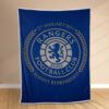 Plaid Rangers Football Club 4 Couverture Polaire Plaid Canapé