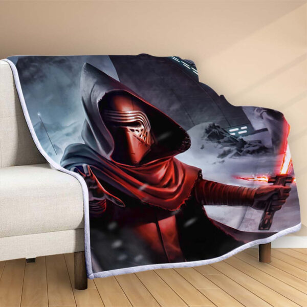 Plaid Star Wars Le Réveil de la Force SW01 Couverture Polaire Plaid Canapé – Image 2