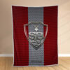 Plaid Stade Brestois 2 Couverture Polaire Plaid Canapé