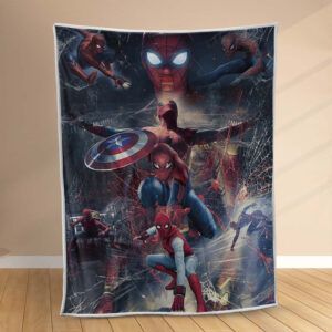 Plaid Spiderman Avengers Marvel 1005 Couverture Polaire Plaid Canapé