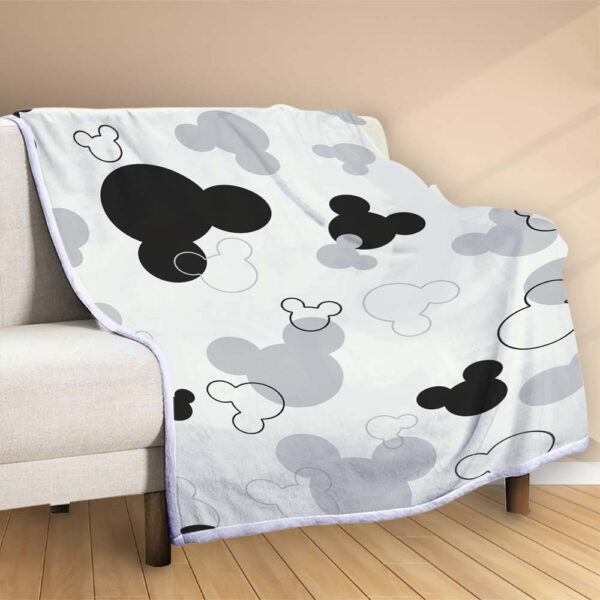 Plaid Mickey Mouse 1001 Couverture Polaire Plaid Canapé – Image 2