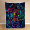 Plaid Marvel Avengers 1006 Couverture Polaire Plaid Canapé