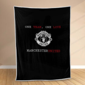Plaid Manchester United MU FC 7 Couverture Polaire Plaid Canapé