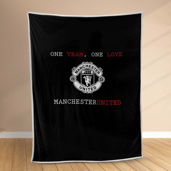 Plaid Manchester United MU FC 7 Couverture Polaire Plaid Canapé