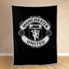 Plaid Manchester United MU FC 4 Couverture Polaire Plaid Canapé
