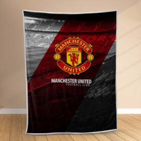 Plaid Manchester United MU FC 8 Couverture Polaire Plaid Canapé