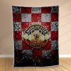 Plaid Manchester United MU FC 16 Couverture Polaire Plaid Canapé