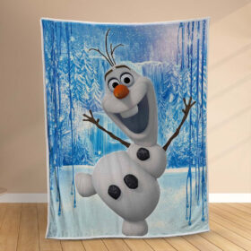 Plaid Olaf Disney La Reine des neiges 1001 Couverture Polaire Plaid Canapé
