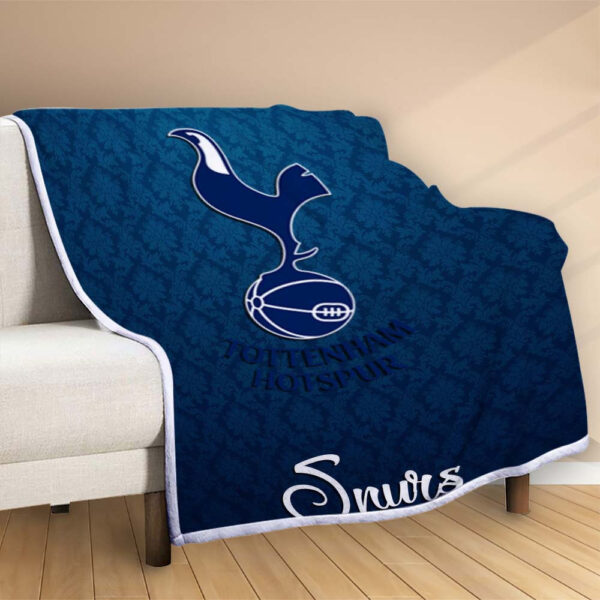 Plaid Tottenham FC 8 Couverture Polaire Plaid Canapé – Image 2