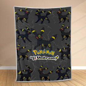 Plaid Pokémon Umbreon Couverture Polaire Plaid Canapé