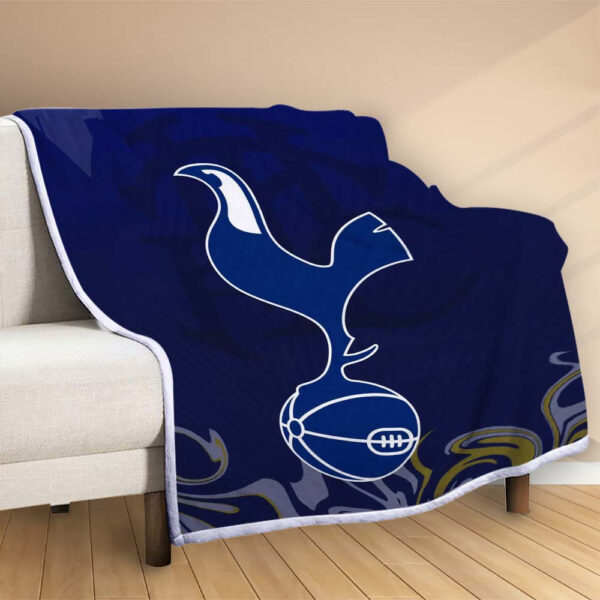 Plaid Tottenham FC 7 Couverture Polaire Plaid Canapé – Image 2