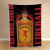 Plaid This House Runs On Fireball Couverture Polaire Plaid Canapé
