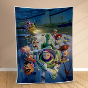 Plaid Personnages de Toy Story 1002 Couverture Polaire Plaid Canapé