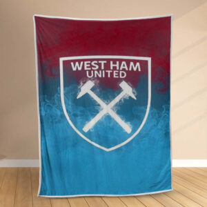 Plaid West Ham United Football Club 16 Couverture Polaire Plaid Canapé